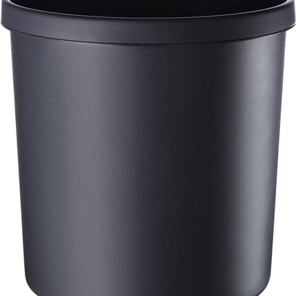 HELIT corbeille à papier 18 l H310xØ295 mm avec bord poignée (9000468435)