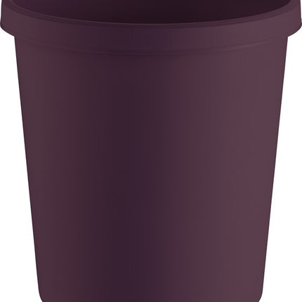 Corbeille à papier HELIT 18 l H331xØ315 mm avec bord poignée (9000468460)