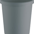 HELIT corbeille à papier 18 l H331xØ315 mm avec bord poignée (9000468463)