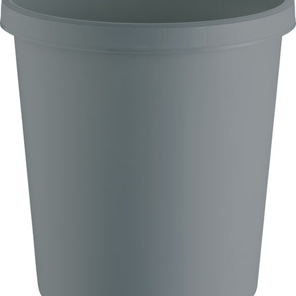 HELIT corbeille à papier 18 l H331xØ315 mm avec bord poignée (9000468463)