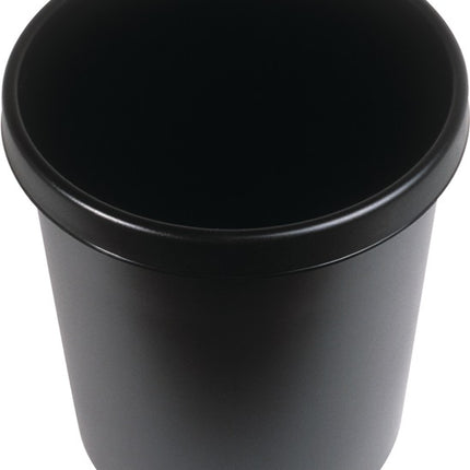 Corbeille à papier HELIT 18 l H331xØ315 mm avec bord poignée (9000468471)
