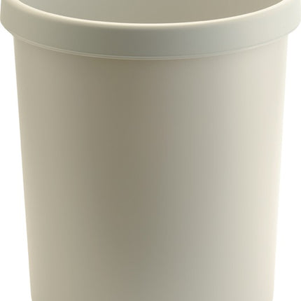 HELIT corbeille à papier 30 l H405xØ350 mm avec bord poignée (9000468490)