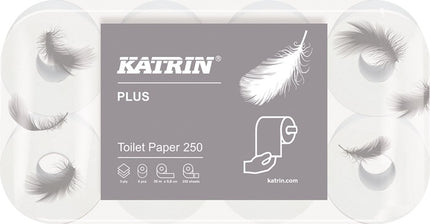 Papier toilette KATRIN Katrin 250 Long 3 épaisseurs (9000469117)