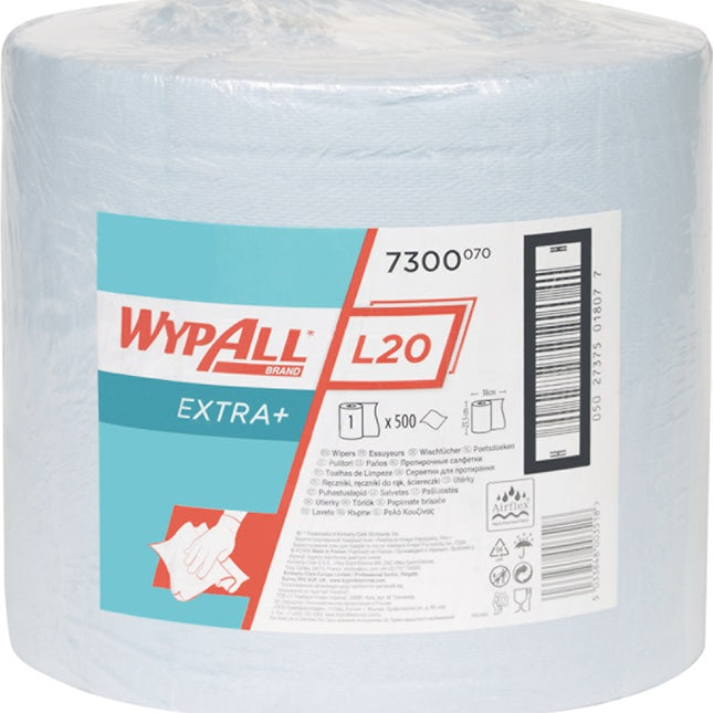 KIMBERLY-CLARK Essuie-mains WYPALL L20 7300 L380xl235ca. mm ( 9000469688 )