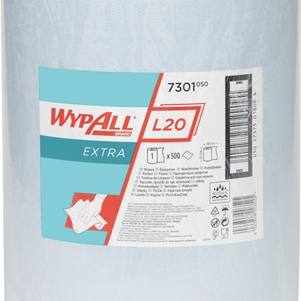 KIMBERLY-CLARK Essuie-mains WYPALL L20 7301 L385xl325ca. mm ( 9000469689 )