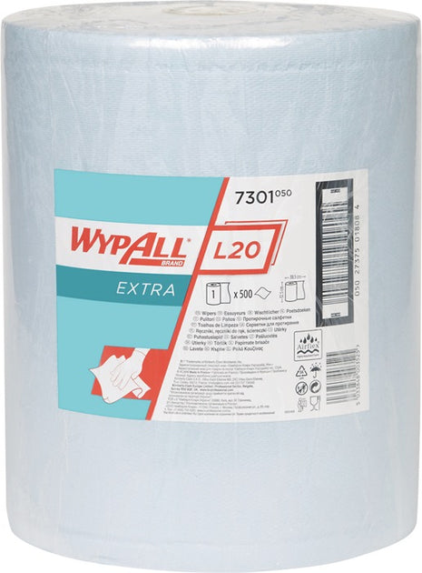 KIMBERLY-CLARK Essuie-mains WYPALL L20 7301 L385xl325ca. mm ( 9000469689 )