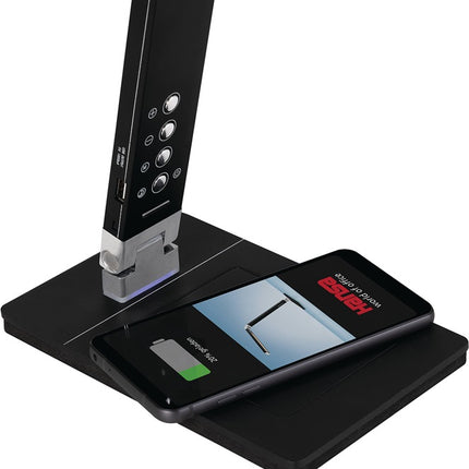 HANSA lampe de bureau aluminium noir hauteur max. 420 mm (9000483058)