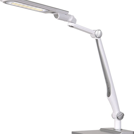 Lampe de bureau HANSA LED Multiflex ABS, fer, PS blanc/argent hauteur 600 mm ( 9000483601 )