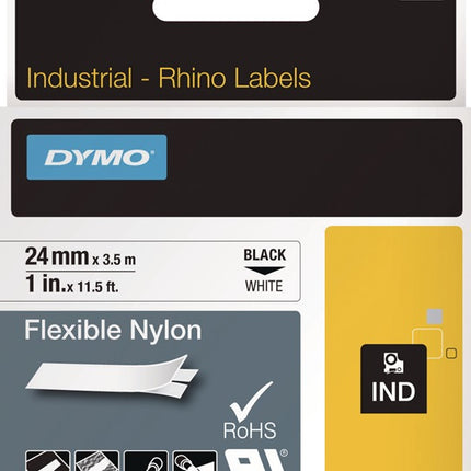 Ruban d'étiquettes DYMO largeur 24 mm longueur du ruban 3,5 m (9000484106)