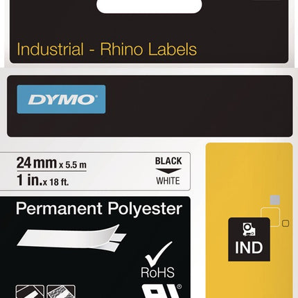 Ruban d'étiquettes DYMO largeur 24 mm longueur du ruban 5,5 m (9000484108)
