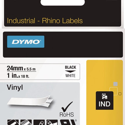 Ruban d'étiquettes DYMO largeur 24 mm longueur du ruban 5,5 m (9000484109)