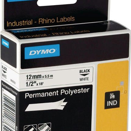 Ruban d'étiquettes DYMO largeur 12 mm longueur du ruban 5,5 m (9000484110)
