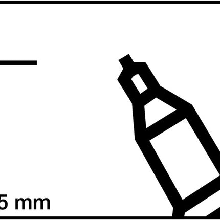 EDDING marqueur permanent 404 noir (9000487615)