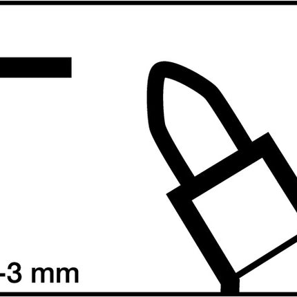 Marqueur permanent EDDING 3000 vert (9000487910)