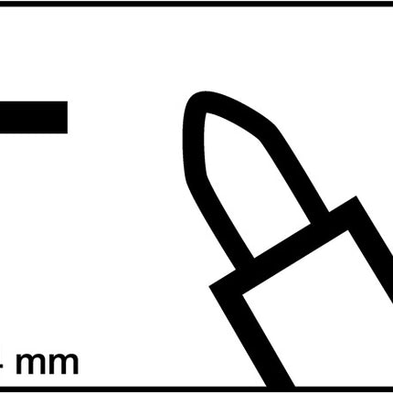 Marqueur peinture EDDING 750 noir (9000487984)