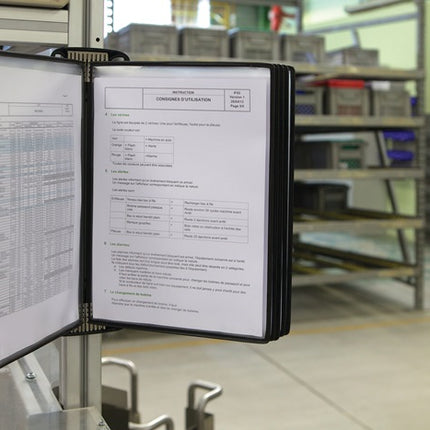 Support mural TARIFOLD 10 panneaux d'affichage (9000492061)