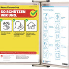 Support mural TARIFOLD 10 panneaux d'affichage (9000492071)