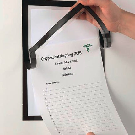 Cadre magnétique DURABLE DIN A4 noir (9000492423)