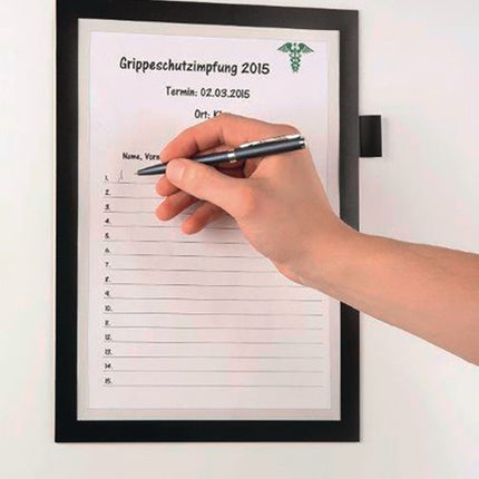 Cadre magnétique DURABLE DIN A4 noir (9000492423)