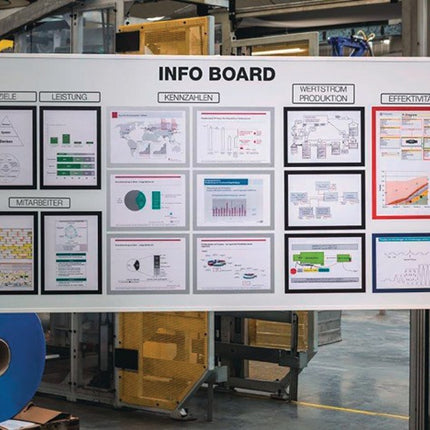Cadre magnétique DURABLE DIN A4 argent (9000492433)