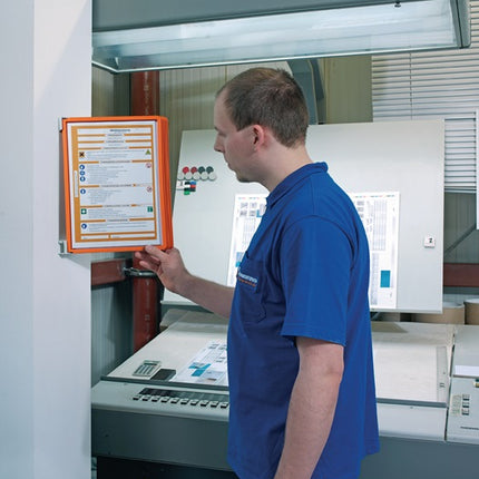 Support mural DURABLE 5 panneaux d'affichage (9000492452)