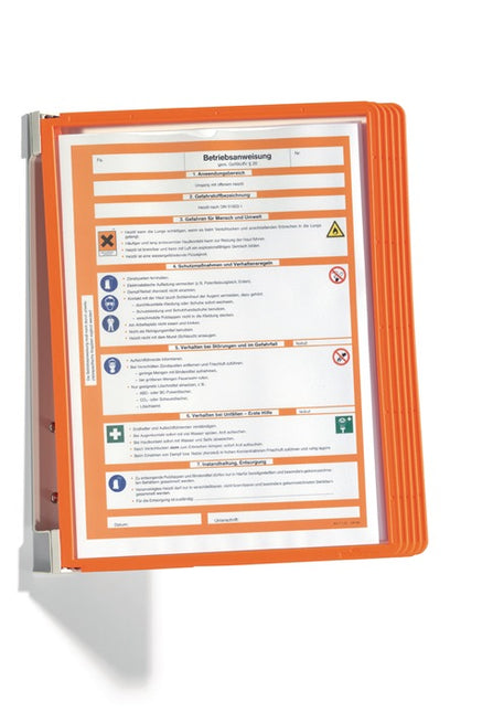 Support mural DURABLE 5 panneaux d'affichage (9000492452)