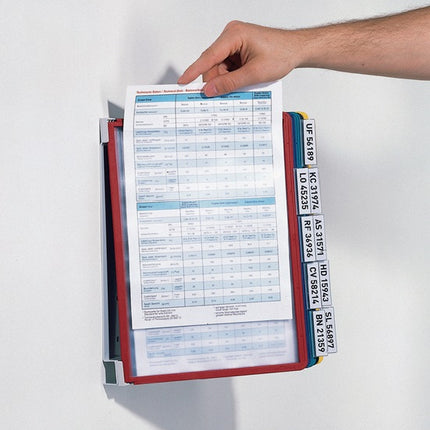 Support mural DURABLE 10 panneaux d'affichage (9000492460)