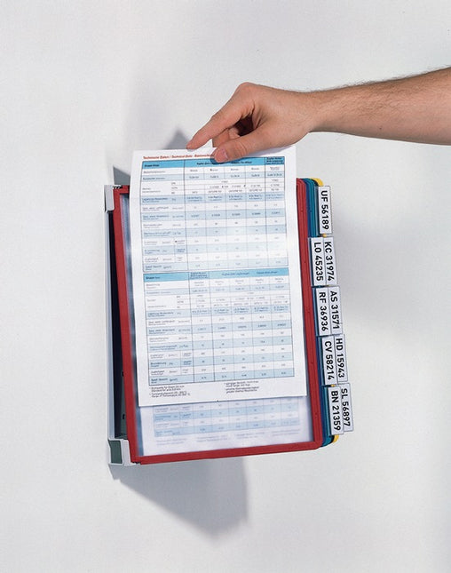 Support mural DURABLE 10 panneaux d'affichage (9000492460)