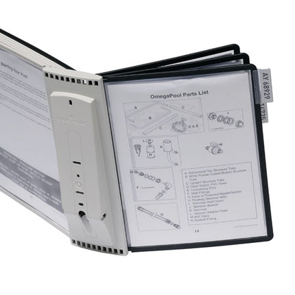 Support mural DURABLE 10 panneaux d'affichage (9000492464)