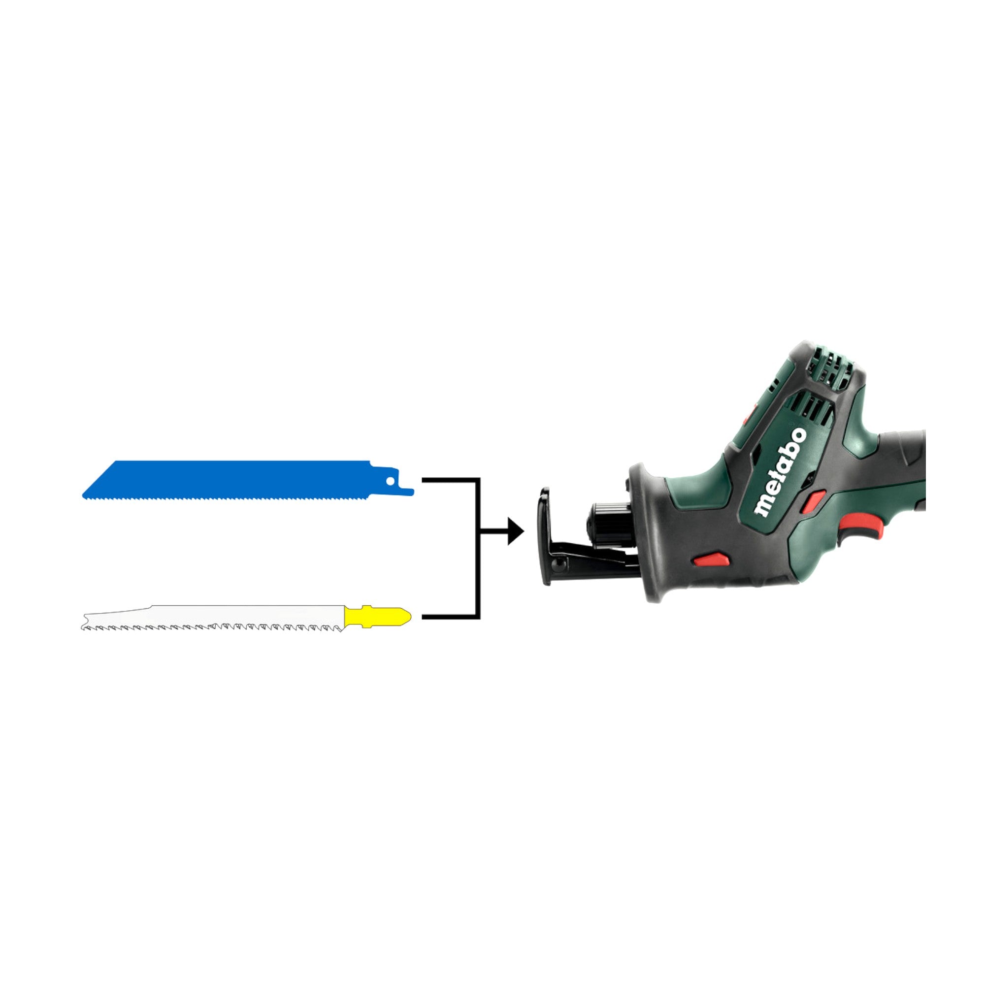 Metabo SSE 18 LTX Compact Akku Reciprosaege Saebelsaege 18 V 13 mm 602266890 Solo ohne Akku ohne Ladegeraet 2 - toolbrothers