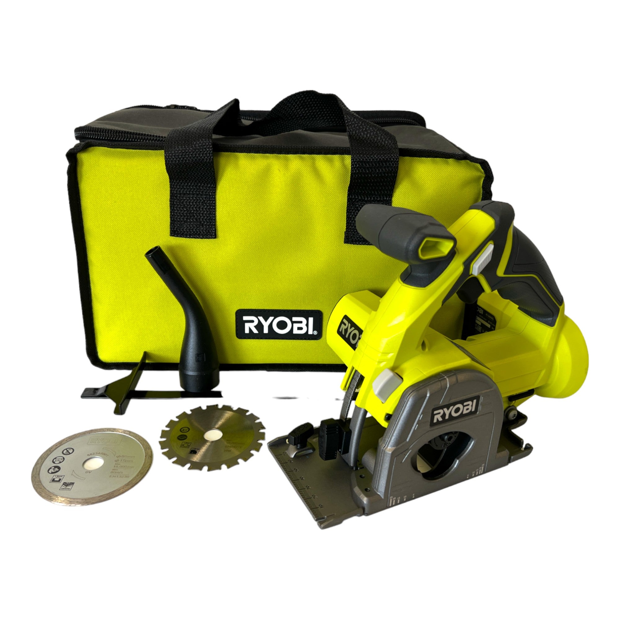 RYOBI R18MMS 0 Akku Multimaterialsaege 18 V 85 mm Softtasche 5133004515 ohne Akku ohne Ladegeraet 0 - toolbrothers