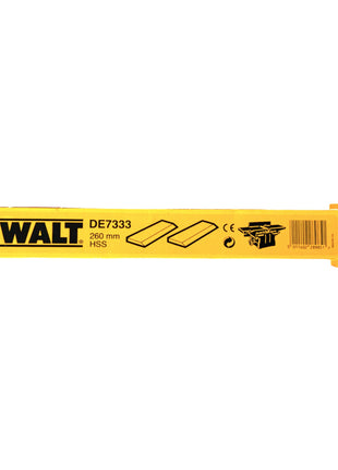 DeWalt DE 7333 Couteau à raboter HSS 260 mm ( 2 pcs. ) fr D27300