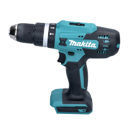 Makita HP488DWE Perceuse-visseuse à percussion sans fil 42Nm 18V série G + 2x Batteries 1,5 Ah + Chargeur + Coffret