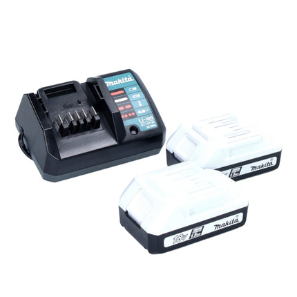 Makita HP488DWE Perceuse-visseuse à percussion sans fil 42Nm 18V série G + 2x Batteries 1,5 Ah + Chargeur + Coffret