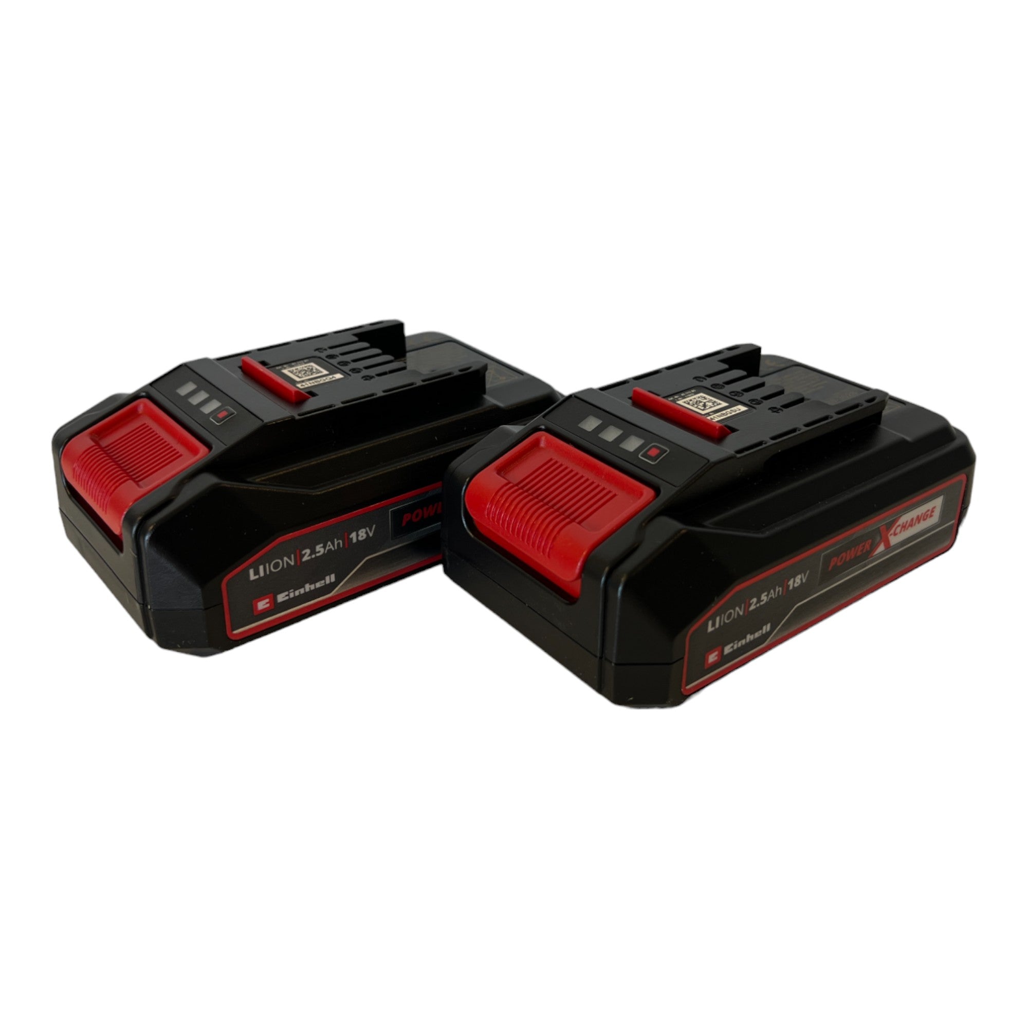 Einhell 2x 18V 2 5Ah PXC Twinpack Power X Change 4511524 18 V 2 5 Ah Li Ion mit Ladestandanzeige 0 - toolbrothers