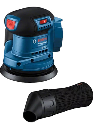 Lijadora excéntrica a batería Bosch GEX 185-LI Professional 18 V 125 mm sin escobillas + 2x batería ProCORE 4,0 Ah + cargador