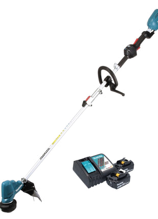 Makita DUR 191 LRFX3 Coupe-bordures sans fil 18 V Brushless + 2x batterie 3,0 Ah + chargeur