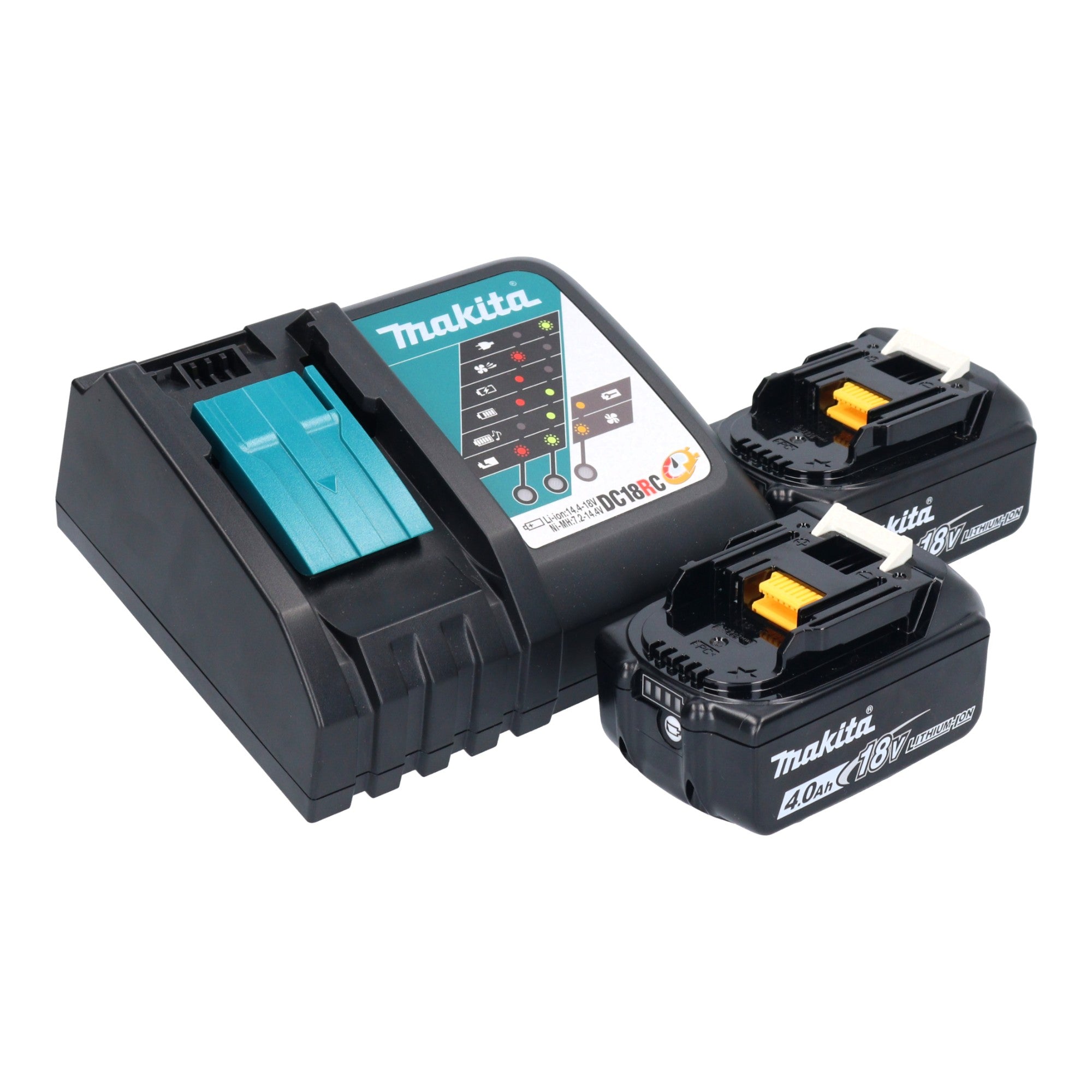Makita DUR 191 LRMX3 Akku Rasentrimmer 18 V Brushless 2x Akku 4 0 Ah Ladegeraet 2 - toolbrothers