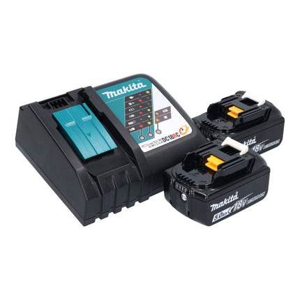 Makita DUR 191 LRTX3 Coupe-bordures sans fil 18 V Brushless + 2x batterie 5,0 Ah + chargeur