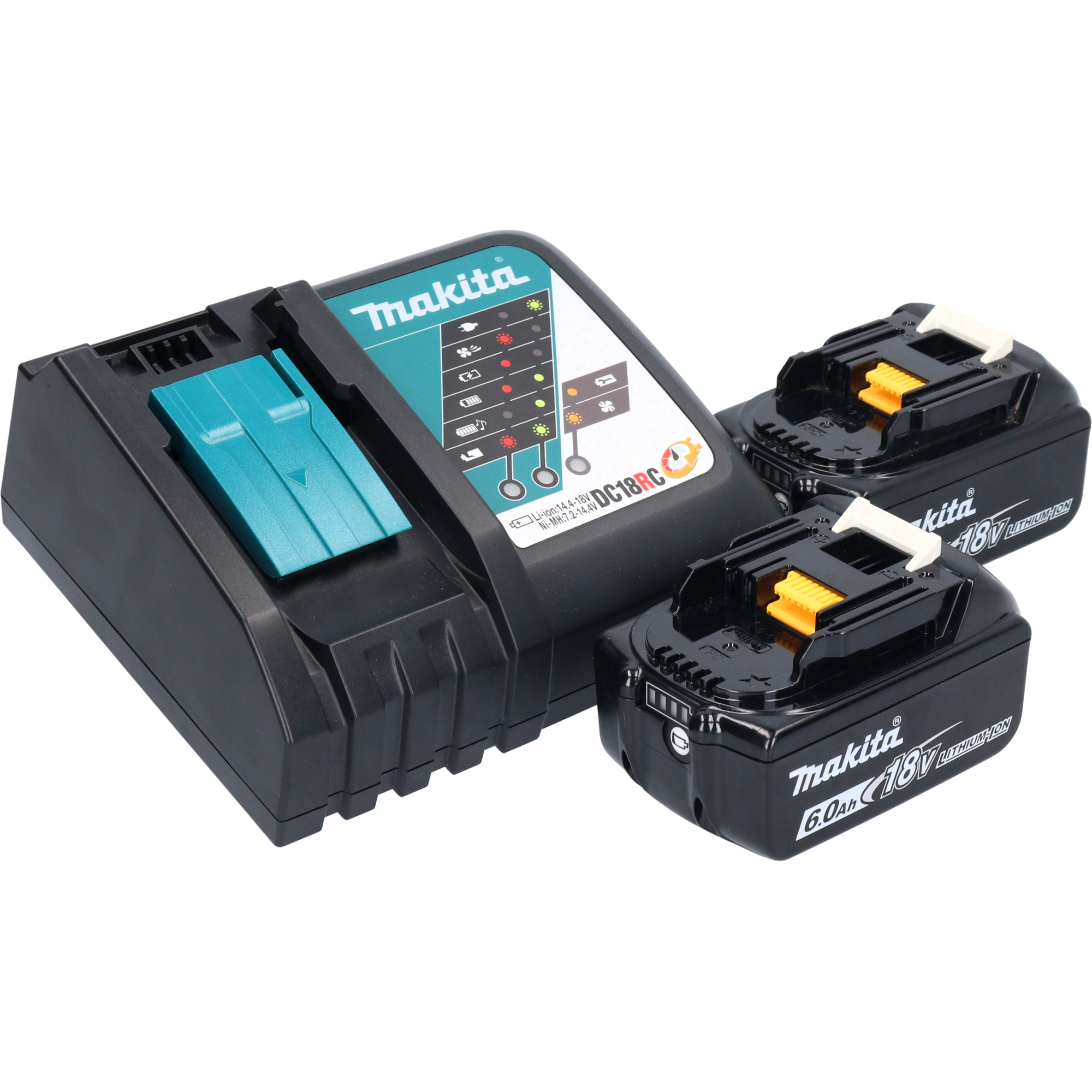 Makita DUR 191 LRGX3 Akku Rasentrimmer 18 V Brushless 2x Akku 6 0 Ah Ladegeraet 2 - toolbrothers