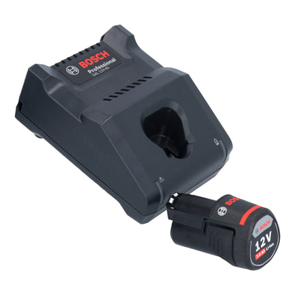 Bosch GSR 12V-35 FC Perceuse-visseuse sans fil 12 V 35 Nm Brushless + 1x batterie 3,0 Ah + chargeur + 2x embouts + L-Boxx