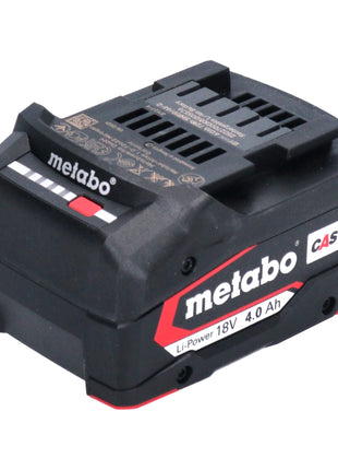 Metabo BS 18 LT akumulatorowa wiertarko-wkrętarka 18 V 60 Nm + 1x akumulator 4,0 Ah + metaBOX - bez ładowarki