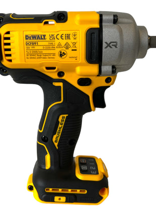 DeWalt DCF 891 NT Clé à choc 18 V 1084 Nm 1/2'' Brushless + 1x batterie 2,0 Ah + TSTAK - sans chargeur