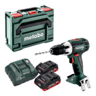 Metabo BS 18 LT Perceuse-visseuse sans fil 18 V 60 Nm ( 602102800 ) + 2x batterie LiHD 4,0 Ah + chargeur + metaBOX