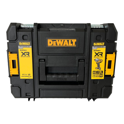 DeWalt DCF 891 D1T Clé à choc 18 V 1084 Nm 1/2'' Brushless + 1x batterie 2,0 Ah + chargeur + TSTAK