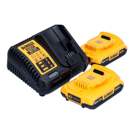 DeWalt DCF 891 D2T Clé à choc 18 V 1084 Nm 1/2'' Brushless + 2x batterie 2,0 Ah + chargeur + TSTAK