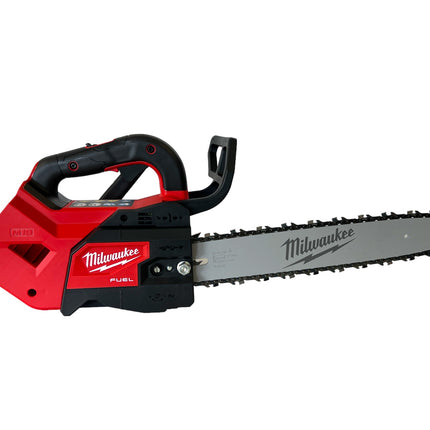Tronçonneuse à batterie Milwaukee M18 FTCHS35-551 avec poignée supérieure 35 cm + 1x batterie 5,0 Ah - sans chargeur