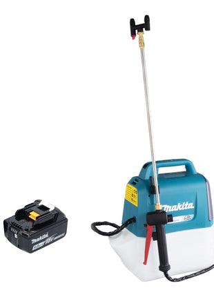 Makita DUS 054 T Pulvérisateur à pression sans fil 18 V 5,0 l 3,0 bar + 1x batterie 5,0 Ah - sans chargeur