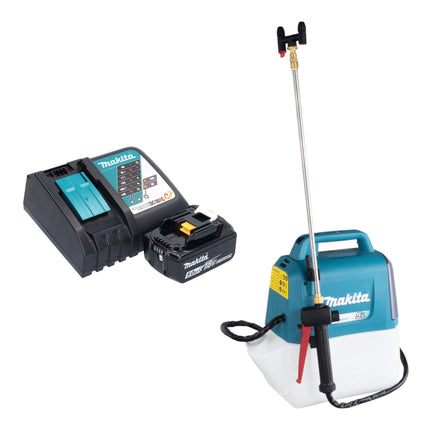 Makita DUS 054 RT Pulvérisateur à pression sans fil 18 V 5,0 l 3,0 bar + 1x batterie 5,0 Ah + chargeur