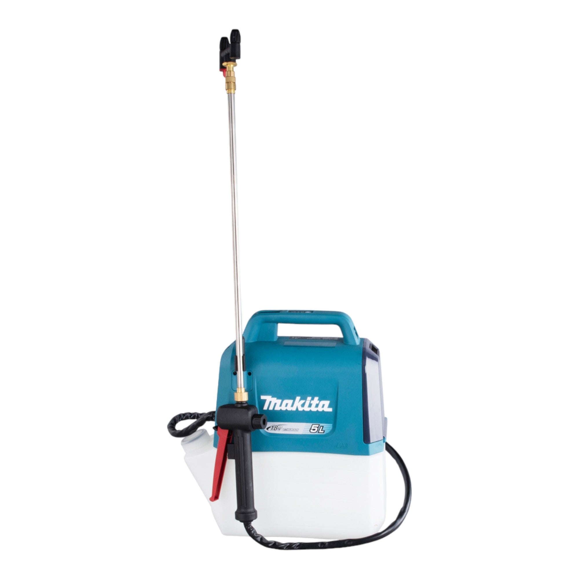 Makita DUS 054 RG2 Akku Druckspritze 18 V 5 0 l 3 0 bar 2x Akku 6 0 Ah Ladegeraet 1 - toolbrothers
